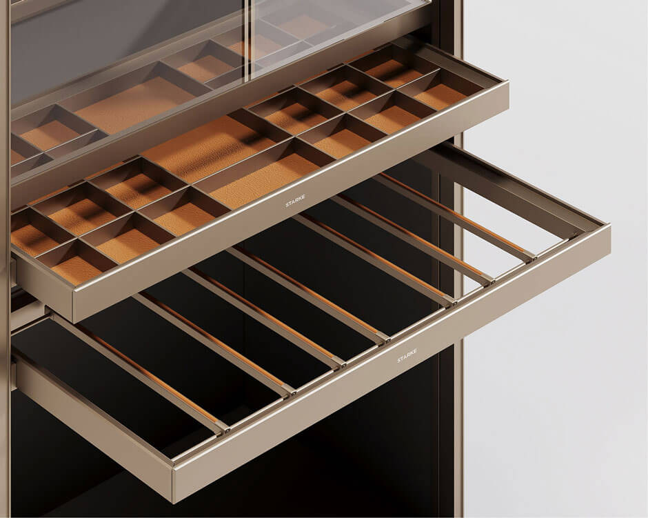 Soft-Closing Shelf Organizers